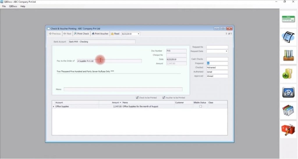 QBDocs Tutorial 4 of 6